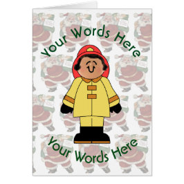 Navidades Personalizados de bomberos de juguete bl