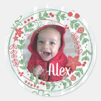 Navidades Personalizados de vacaciones Pegatinas d