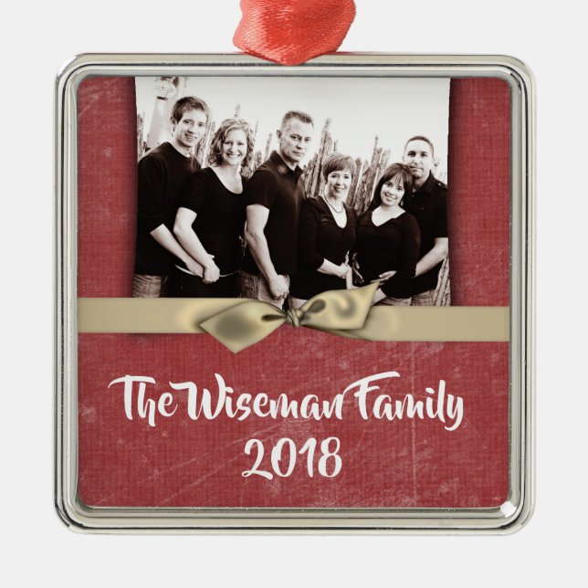 Navidades personalizados molestos por ornamento fo (Frente)