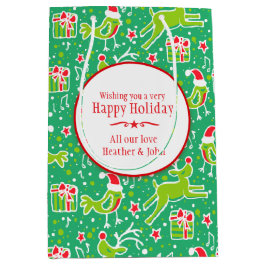 Navidades personalizados musicales bolsas de regal