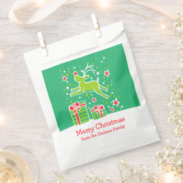 Navidades personalizados renos bolsas de regalo ve