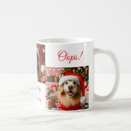 Navidades personalizados tazas de perro/tazas de c