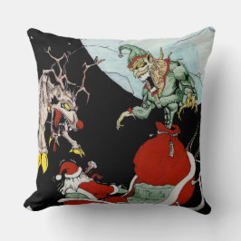 Navidades pesadilla Cojín decorativo Poliéster