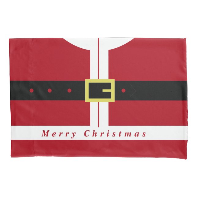 Navidades Pillow Funda Funny Santa Design (Anverso)