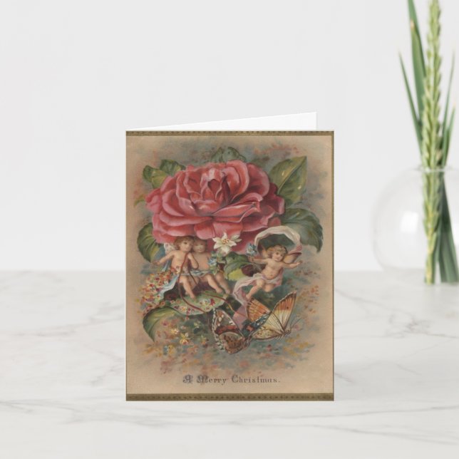 Navidades Pixies envían tarjetas de Navidades de d (Anverso)