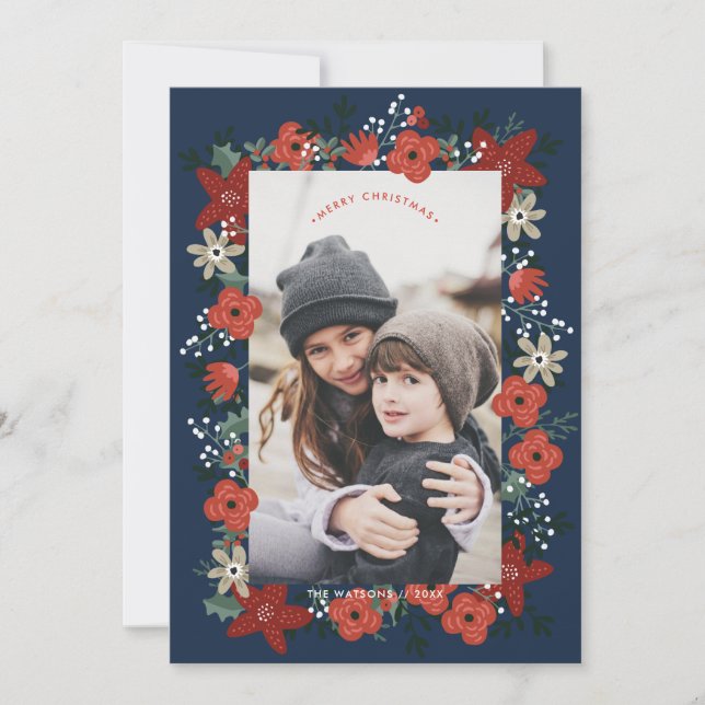 Navidades Poinsettia Foliage (Anverso)