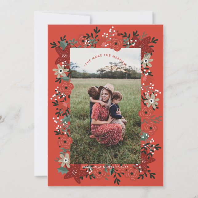 Navidades Poinsettia Foliage (Anverso)