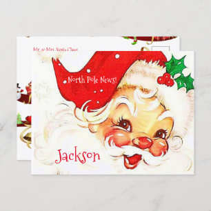 Navidades postales del Polo Norte de Santa