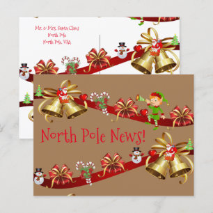 Navidades postales del Polo Norte Elf