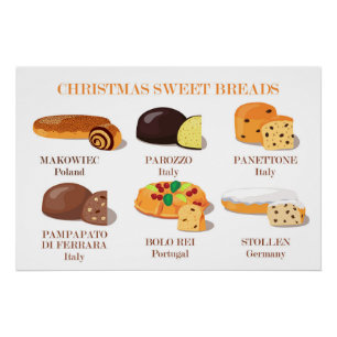 Navidades Poster de Pan Dulce