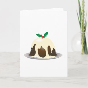 Navidades preparando tarjetas de felicitación