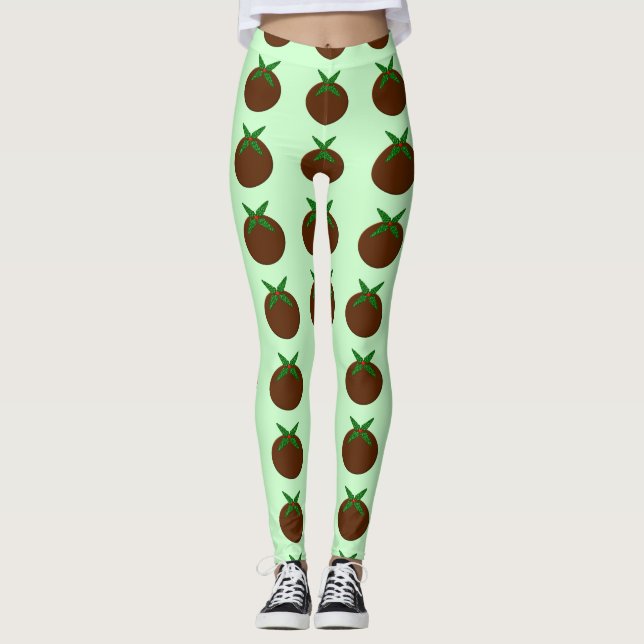 Navidades Pudding Leggings (Anverso)