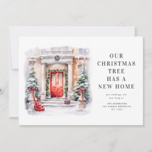navidades puerta vacaciones invitación móvil