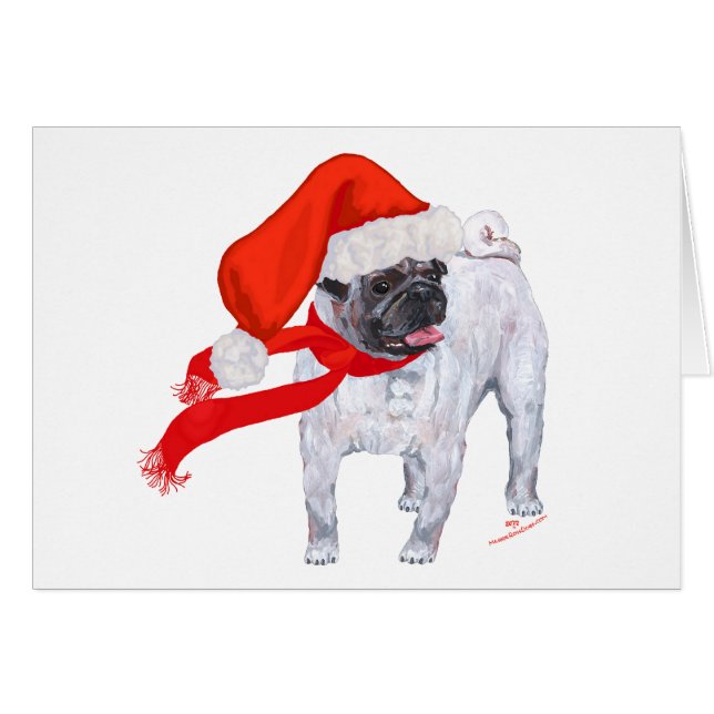 Navidades Pug (Anverso (Horizontal))