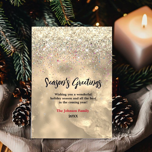 Navidades purpurinas de oro de arte de mármol blan (Subido por el creador)