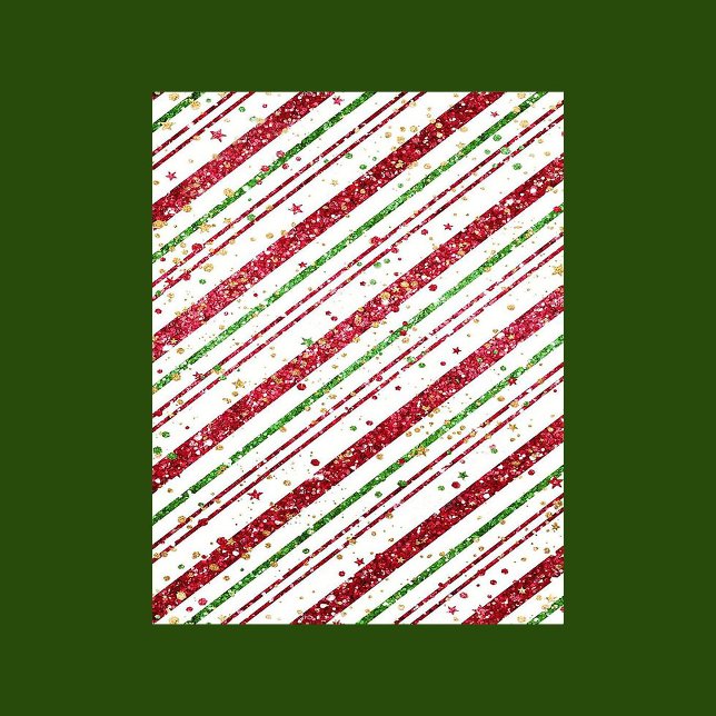 Navidades Purpurinoso tiras de papel de tejidos de (Subido por el creador)