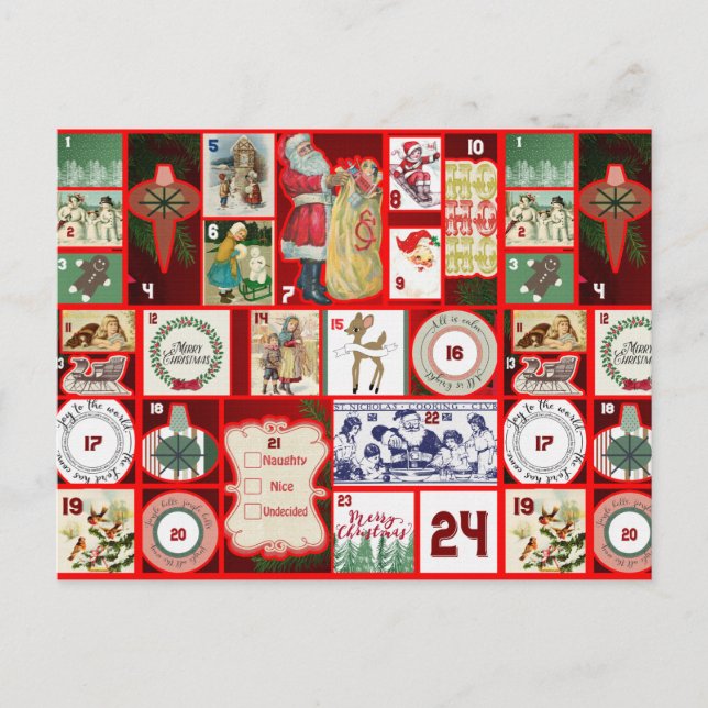 navidades que han pasado de la postal (Anverso)