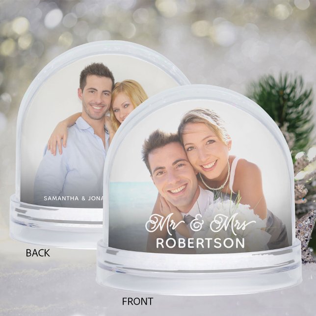 Navidades recién casados Sr. y Sra. Boda Photo (Subido por el creador)