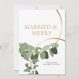 Navidades recién casados y con el oro del merry