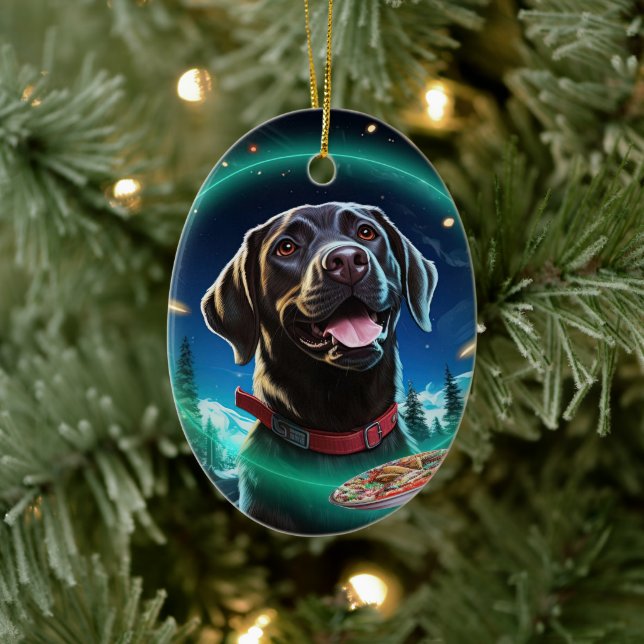Navidades recuperadores de labradores, decoración  (Árbol)