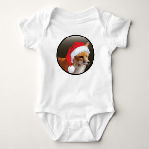 Navidades Red Fox - Baby Jersey Bodysuit