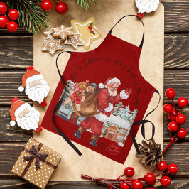 Navidades regalos graciosos de delantal