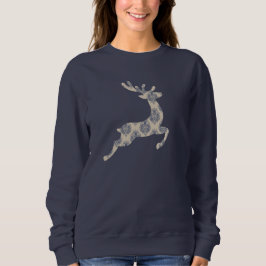 Navidades Reindeer Toile Pattern Sweater