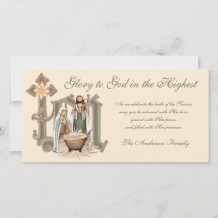 Navidades religiosos Familia Santo Jesús María Jos