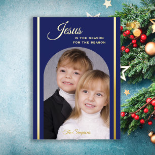 Navidades religiosos Foto Tarjeta de Relieve metal
