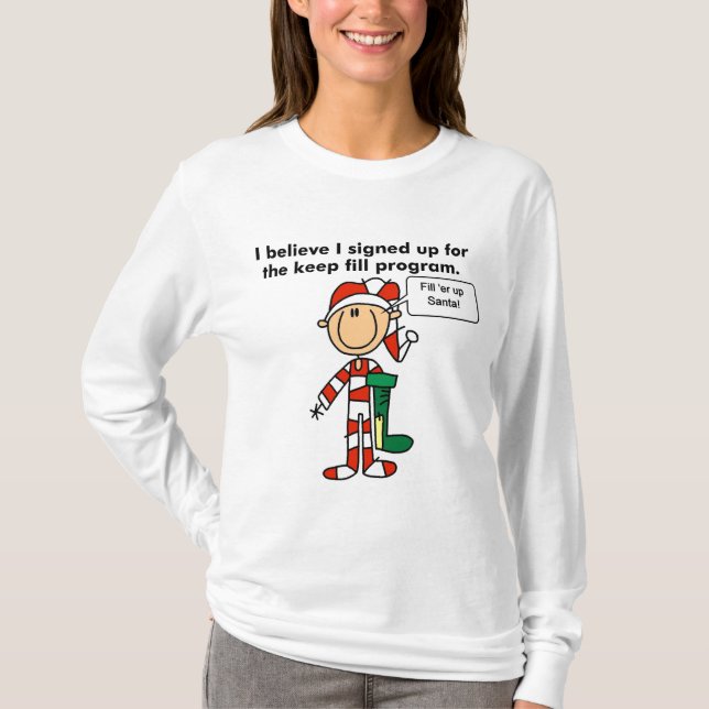 Navidades Rellenar camisetas y regalos del program (Anverso)
