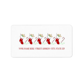 Navidades Reservas de etiquetas de correo