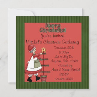 Navidades reuniendo invitaciones