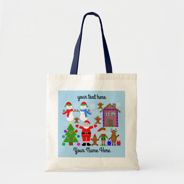 Navidades reuniéndose #2 Bolsa Tote (Frente)