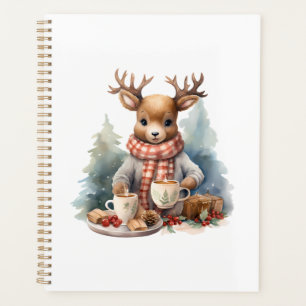 Navidades revista rústica planificador de cuaderno