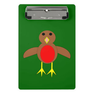 Navidades Robin Mini Portapapeles