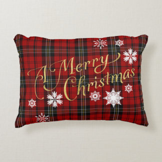 Navidades rociaron almohada de copos de nieve