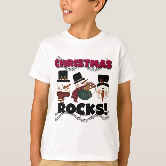 Navidades Rocks camisetas y regalos (Anverso)
