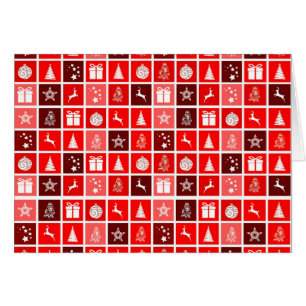 Navidades rojos festividad reno de árbol lindo