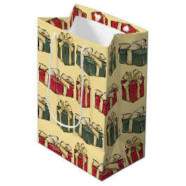 Navidades rojos y verdes regalos Bolsa de regalo p