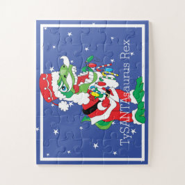 Navidades Rompecabezas TySANTAsaurus Rex 30 PIeces