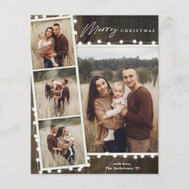 Navidades rusos iluminan 4 tarjetas de festividad