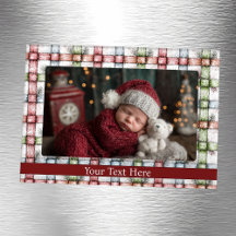 Navidades rusos: Marco magnético de fotos de Gingh