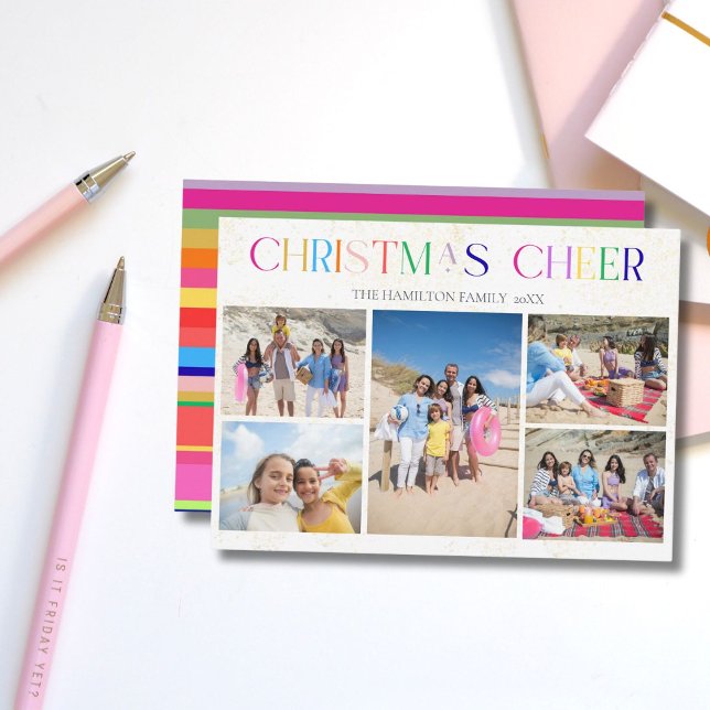 Navidades saludan la tarjeta de vacaciones 5 fotos (Subido por el creador)