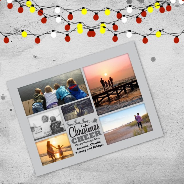 Navidades saludan la tarjeta postal de fotos de va (Subido por el creador)