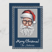 Navidades Santa 7 ¡Feliz Navidad! tarjeta de navid