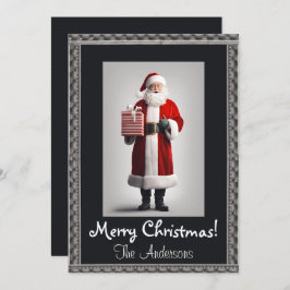 Navidades Santa 8 ¡Feliz Navidad! tarjeta de navid