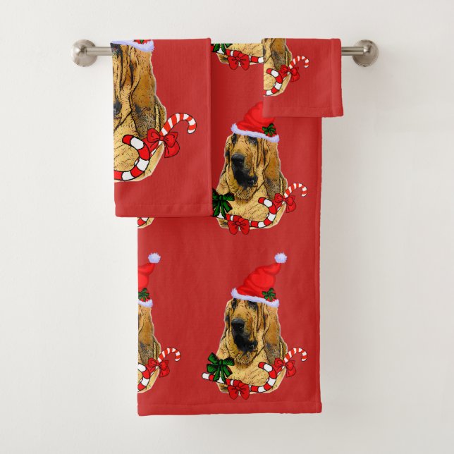 Navidades Santa Bloodhound (In situ)