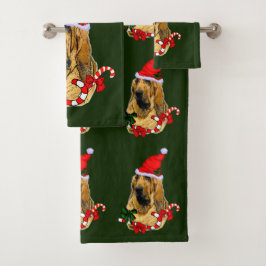 Navidades Santa Bloodhound