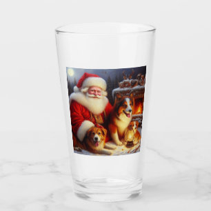 Navidades Santa Claus con perros 1