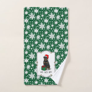 Navidades Santa Claus Gorra Rottweiler Dog Funny